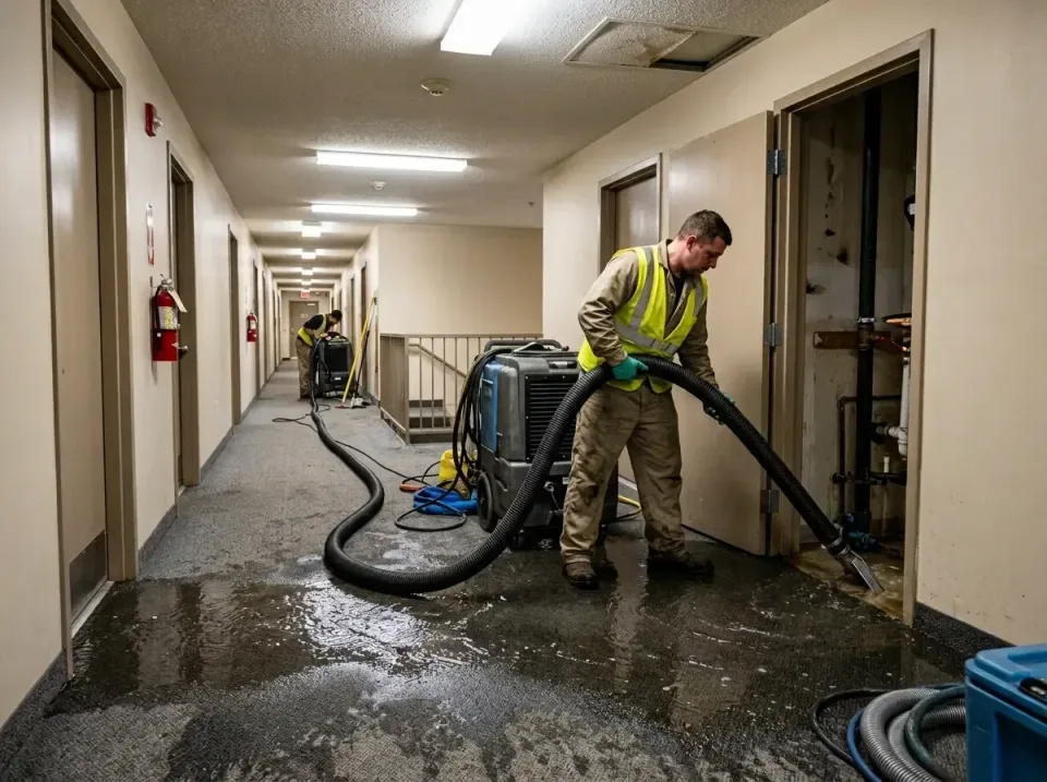 multi-unit-apartment-hallway-f-005 — frequently asked questions, Emergency Burst Pipe Water Extraction & Removal in Bellingh…